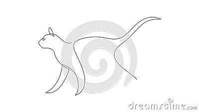 Self Drawing Simple Animation of Single Continuous One Line Drawing Kitten Pet Cat Animal. Drawing by Hand Video. Stock Footage - Video of outline, domestic: 211616124 Self Drawing Simple Animation of Single Continuous One Line Drawing Kitten Pet Cat Animal. Drawing by Hand Video. Stock Footage - Video of outline, domestic: 211616124