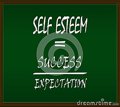 Self esteem Stock Photo