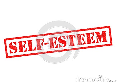 SELF ESTEEM Stock Photo