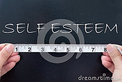 Self esteem Stock Photo