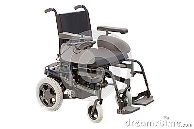 Self-propelled wheelchair Stock Photo