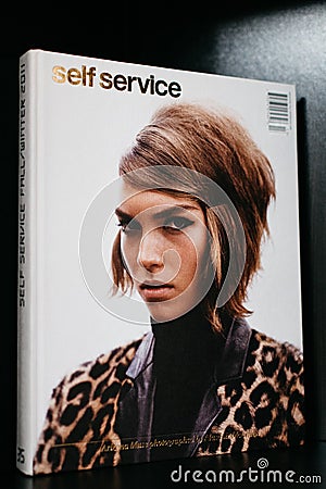 Self Service Magazine Issue 35 Editorial Stock Photo