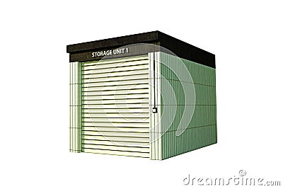 Self storage Stock Photo