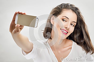 Selfie Stock Photo