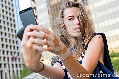 Selfie Stock Photo