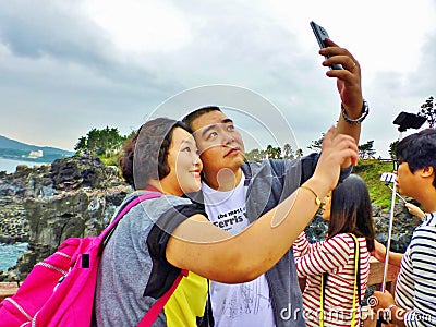 Selfie Editorial Stock Photo