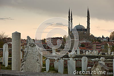 Selimie mosque, Edirne, turkey Stock Photo