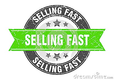 selling fast stamp Stock Photo