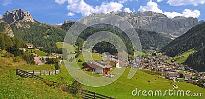 Selva,Wolkenstein,South Tyrol,Dolomites Stock Photo