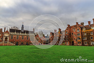 Selwyn College established in 1882 Editorial Stock Photo