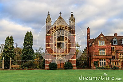 Selwyn College established in 1882 Editorial Stock Photo