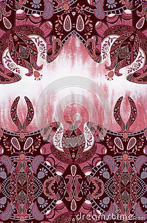 Geometric pink texture design Stock Photo