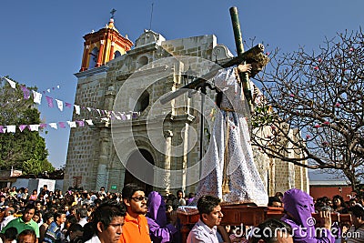 Semana Santa, Oaxaca, Mexico Editorial Stock Photo