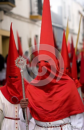 Semana Santa processions in Spain Stock Photo