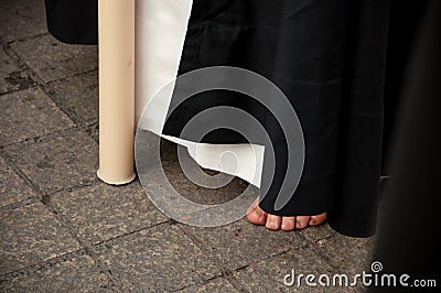 Semana Santa in Sevilla Editorial Stock Photo