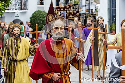 Semana Santa Spain Editorial Stock Photo