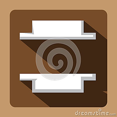 semibreve and minim rest. Vector illustration decorative design Vector Illustration