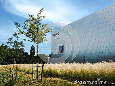 The semiconductor fablab of the hightech research center Imec Editorial Stock Photo