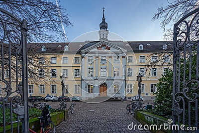 Seminarium Carolinum Building former school, now part of Heidelberg University - Heidelberg, Germany Editorial Stock Photo