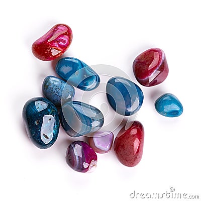 Semiprecious stones Stock Photo