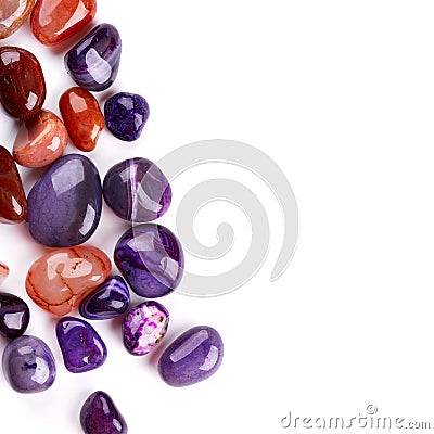 Semiprecious stones Stock Photo