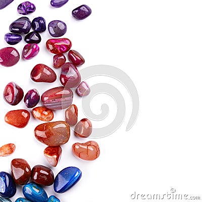 Semiprecious stones Stock Photo