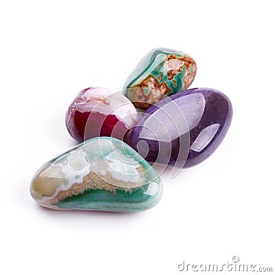 Semiprecious stones Stock Photo