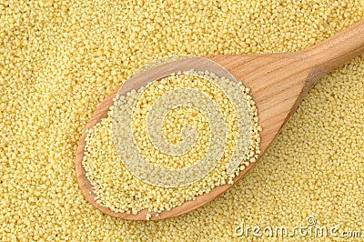 Semolina couscous Stock Photo