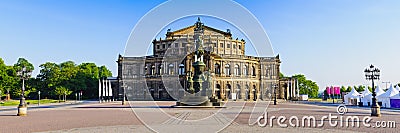 Semperoper Dresden, Germany Stock Photo