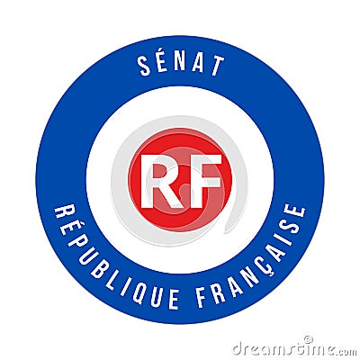 Senate assembly in France symbol Stock Photo