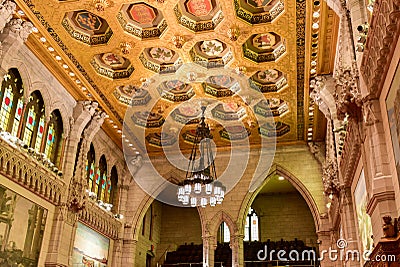 The Senate of Parliament Building - Ottawa, Canada Stock Photo