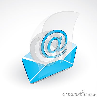 Sending email Vector Illustration