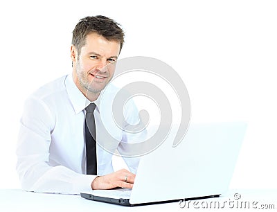 Senior business man Stock Photo