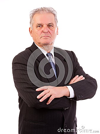 Senior business man Stock Photo