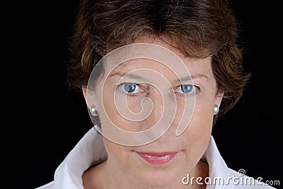 Senior business woman Stock Photo