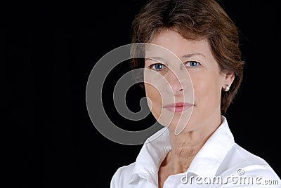 Senior business woman Stock Photo