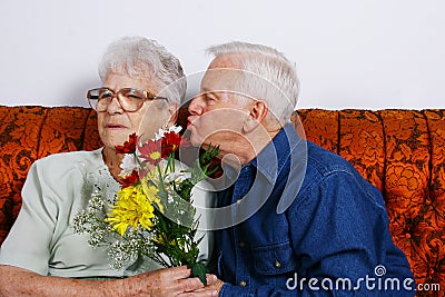 Senior couple Stock Photo