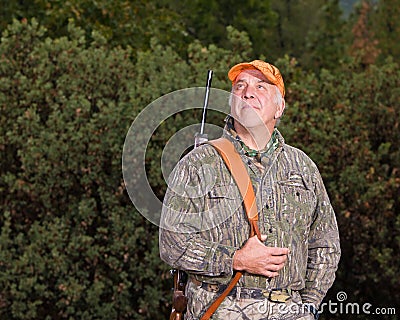 Senior Hunter Stock Photo