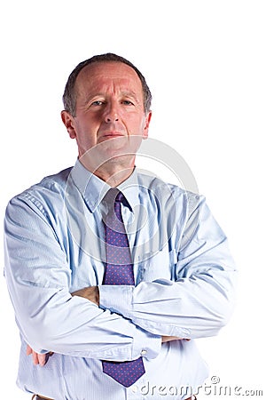 Senior male executive Stock Photo