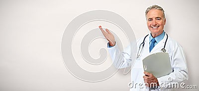 Senior medical doctor Stock Photo