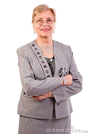 Senior woman Stock Photo