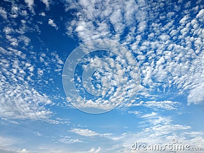 A Sensational Blue Sky Stock Photo