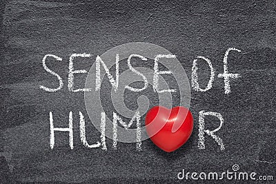 Sense of humor heart Stock Photo