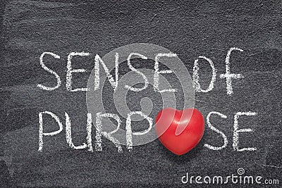 Sense of purpose heart Stock Photo