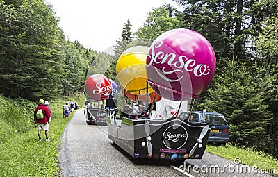Senseo Caravan Editorial Stock Photo