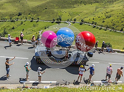 Senseo Vehicle - Tour de France 2014 Editorial Stock Photo