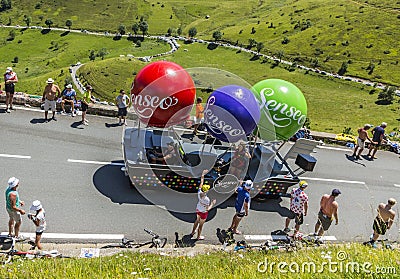 Senseo Vehicle - Tour de France 2014 Editorial Stock Photo