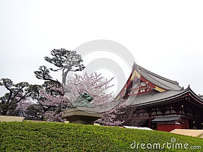 Sensoji temple at Asakusa, Tokyo 2016 Stock Photo