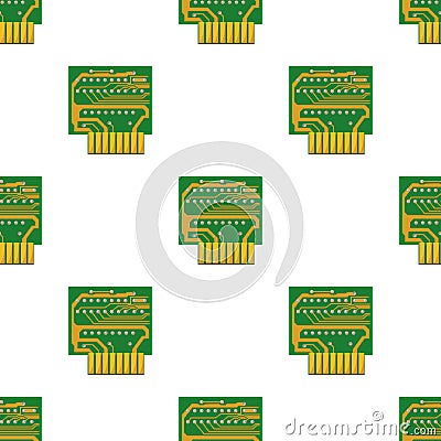 Sensor pattern seamless vector Vector Illustration