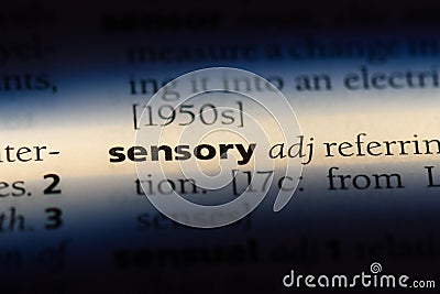 sensory Stock Photo